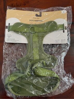Olive Green Dog Harness - Large